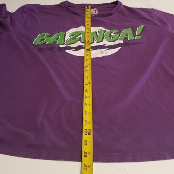 T-SHIRT BAZINGA! Sheldon Cooper Big Bang Theory Men's Large - Picture 8 of 9